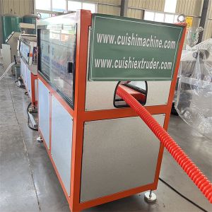 STSG-200 Single-wall Spiral Pipe Extrusion Line Water Cooling 380V.50HZ Power