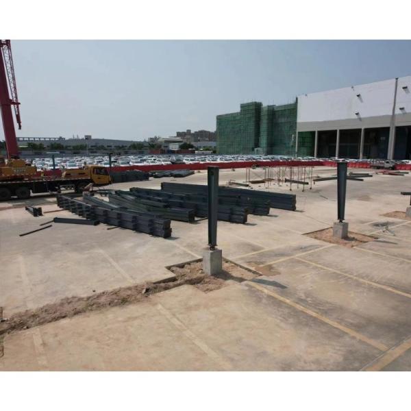 Truss Prefabricated Steel Structure Industrial Solar Parking Area Mounting