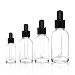 Skin Care Serum Essential Oil Bottle 5ml 10ml 15ml 20ml 30ml 50ml 100ml Sizes