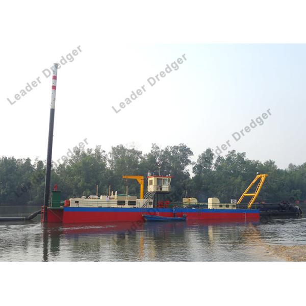 Quality 15m Depth 4500m3/H Sand Suction Dredger In Rivers wholesale