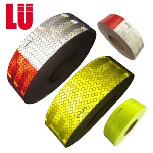 Custom Prismatic Dot C2 Reflective Tape Red And White Dot Retro Reflective Tape