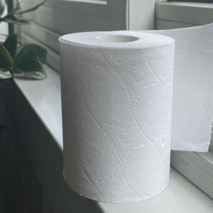 3HP 4pieces Tissue Paper Making Machine 24 Rolls Servo motor