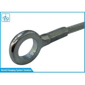 Galvanized Coated Steel Wire Rope Sling 4mm With Stamped Eyelet