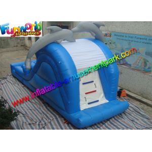 18 OZ Home Mini Doplhine inflatable water slides for pools