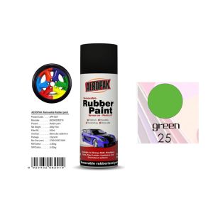China Abrasion Resistance Removable Rubber Spray Paint  Head Light Green Color For Car Coating on sale