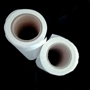 Good Extensibility Polyester Adhesive Film Softening Point 100-110°C For Emblem