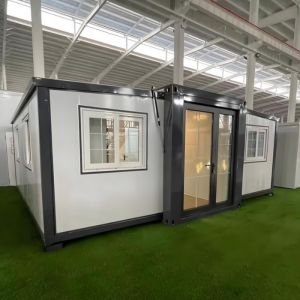 Double Wing Expandable Modular House With 37m2 For 2-3 People Living