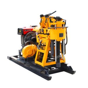 380V Water Well Drilling Rig With Diesel Engine , Drlling Depth 230m