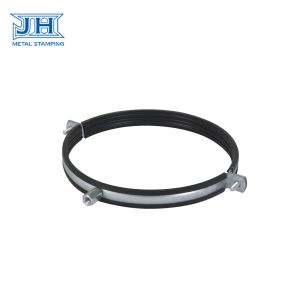 Pipe Clamps Rubber For Suspending Spiral Duct In Ventilation System