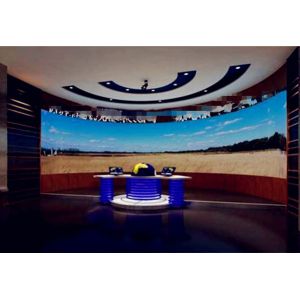 Alluminum Nation Star LED Advertising Screen For Studio Room Background