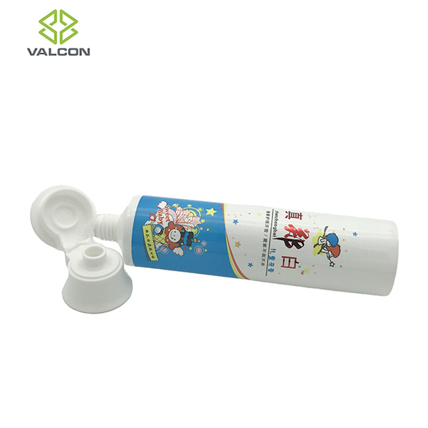 Blank Plastic Toothpaste Tubes Flip Cap LDPE Material Hot Stamping