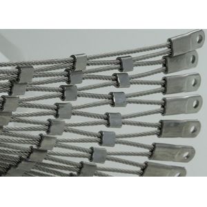 7X7 X Tend Flexible 316l Stainless Steel Wire Rope Mesh Netting
