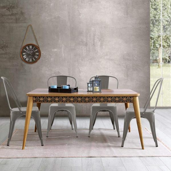 Stackable Trattoria Stackable Restaurant Chairs Indoor Outdoor Solid Back