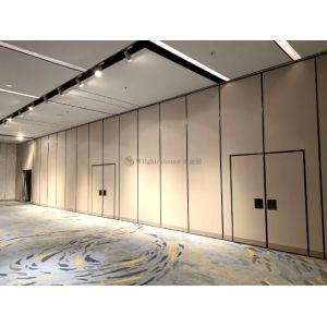 Simple Elegant Banquet Hall Partition Wall 85mm-100mm Thickness
