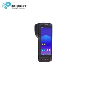 Buy cheap Handheld PDA 2D barcode scanner handheld terminal with 58mm label printer from wholesalers
