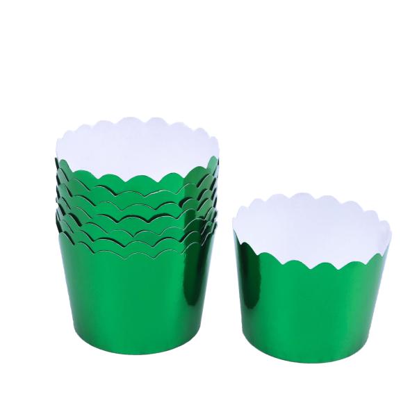 Colorful Round Paper Aluminum Foil Baking Cups