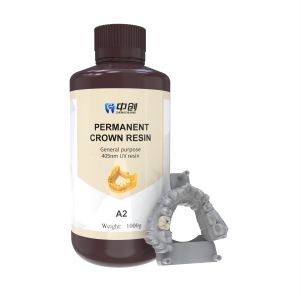 Flexible Permanent Crown Resin Strong Adhesion and Compatibility with Ceramic