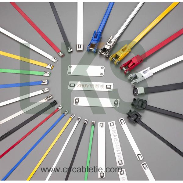 4.6*200mm 316 grade Ball-lock ss cable ties