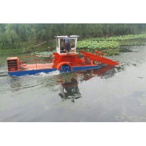 Small Easy Operate Lake Weed Removal Machine For Waterweed