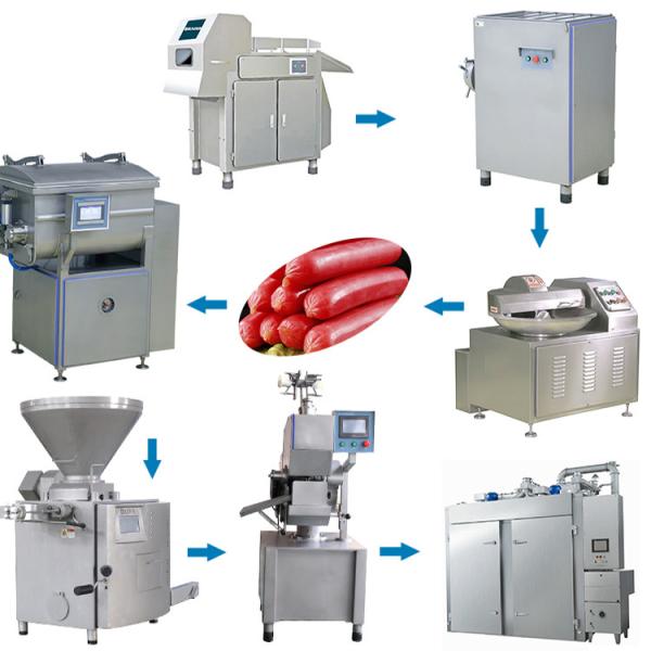 Quality 1000kg/H Sausage Processing Line Vacuum Sausage Filling wholesale