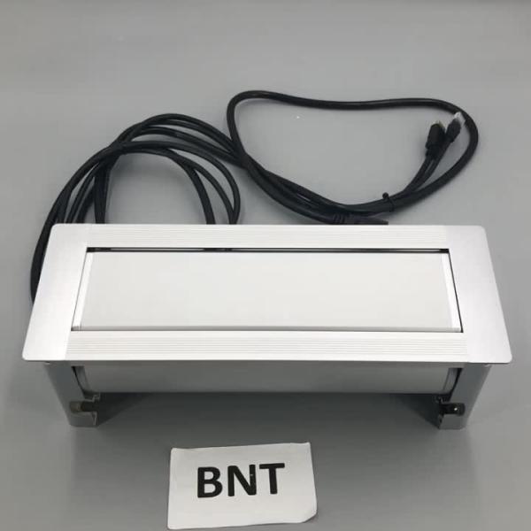 Office furniture media dual usb charger manual flip up table socket