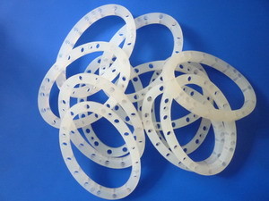 Round Flat Custom Silicone Parts O Ring Seal With Good Electrical Insulation