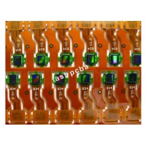 Enig Surface 2 Layer FPC Flexible PCB Assembly with Camera Soldered With UL