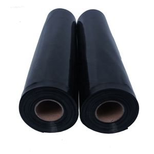 China 2Pack Black And Clear Vacuum Seal Mylar Plastic Roll Resealable Vacuum Pouch Bags on sale