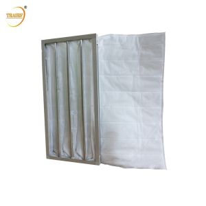 Nonwoven Fabric Melt Blown Pocket Bag Air Filter For Air Conditioning
