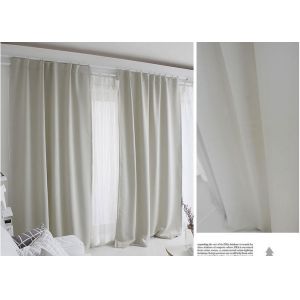 Cheap 100% Polyester Blending Modern Window Curtains Multiple Colors Lightweight Fabric for sale