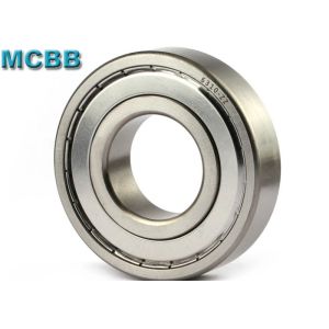 Z2V2 6214 2ZC3 Fag Deep Groove Ball Bearings For Ac Motor , Long Life Time