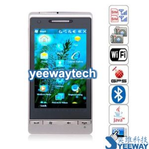 A1 Quad Band Windows 6.5 Dual Card Dual Cameras Wi-Fi GPS Bluetooth Java 3.2 -