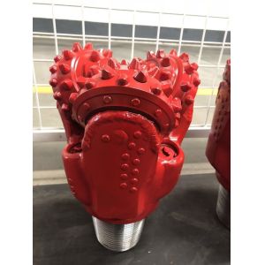 Rock Drilling Tools Tricone Drill Bits IADC Forging Process High Precision