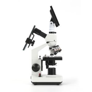 Trinocular Drawtube Electron Microscope for Display in Biology Scientific