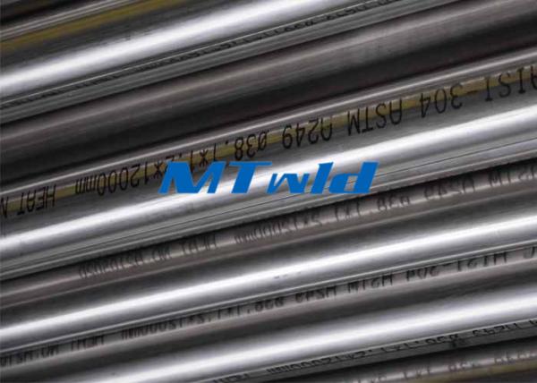 Quality Heat Exchanger Stainless Steel Welded Tubing Custom ASTM A249 304L / 316L wholesale