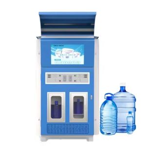 Water Vending Machine With RO System Filter and Front Door Open Design Easy to