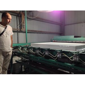 acrylic bathtub making skills training--customer from Algeria Mr Salem