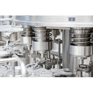 4 in 1 non-carbonated juice Pulp Piston Filling monoblock Machine 304 stainless