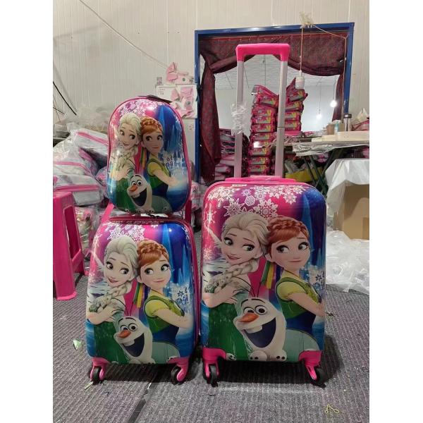 Quality ABS PC Kids Cartoon Luggage Sets Unisex Practical Eco Friendly wholesale