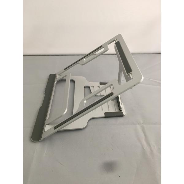 Customized Lightweight 3.5mm Metal Laptop Stand Foldable Aluminum Tablet Stand