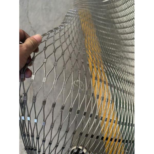 Anti-rust And High Tensile Strength 316 Stainless Steel Wire Rope Perimeter