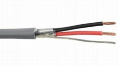 shielded and unshielded security cable