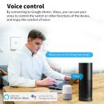 EU Plug Tuya Remote Power Socket Life APP Intelligence Remote Light Socket
