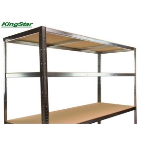 Cosmetic Display Boltless Shelving System , Boltless Galvanized Shelving Unit