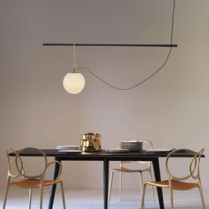Simple Round Ball Restaurant Chandelier Postmodern Creative Bedroom Nordic