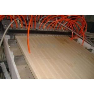 Plastic WPC Foam Board Machine / Conical Twin Screw WPC Board Production Line