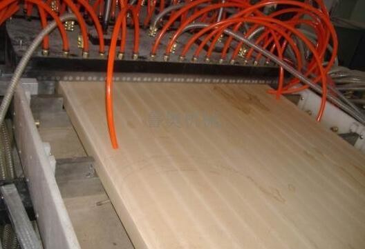 Quality Plastic WPC Foam Board Machine / Conical Twin Screw WPC Board Production Line wholesale