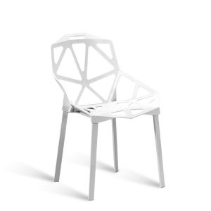 Modern Kids Plastic Chairs With Integral Moulding Hollow Structure