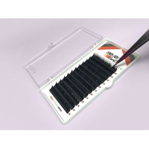 Light Mink Russian Volume Lashes , Steady Curl Russian Set Eyelash Extensions