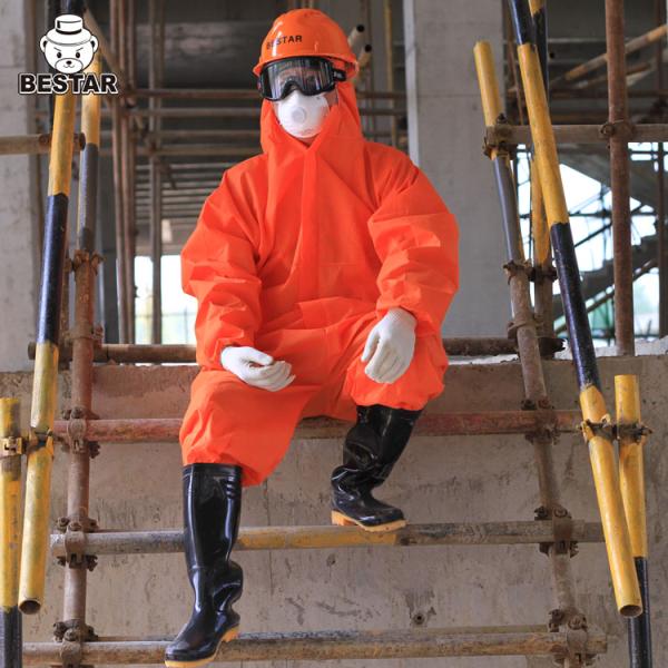 Asbestos Removal Type 56 SMS Coverall Breathable Anti-static SMS coverall